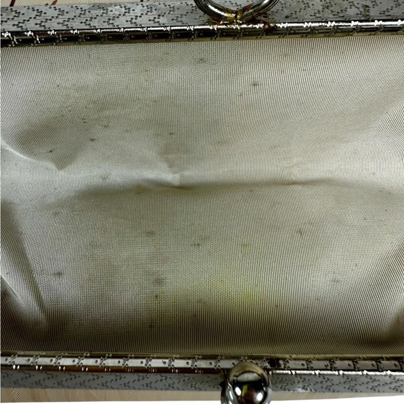 Vtg 1960’s Cat Eye Glass Case Only Retro Mid Century Gold Kiss Latch. - Picture 6 of 11